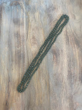 Load image into Gallery viewer, Army Green Crystal Bead Necklace