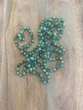 Load image into Gallery viewer, Green Crystal Bead Necklace