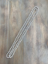 Load image into Gallery viewer, Ivory Iridescent Crystal Bead Necklace