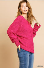 Load image into Gallery viewer, Hot Pink Softy Fuzzy Sweater