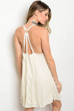 Load image into Gallery viewer, Ivory Halter Sundress